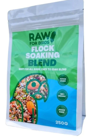 RAW FOR BIRDS FLOCK SOAKING BLEND 500G