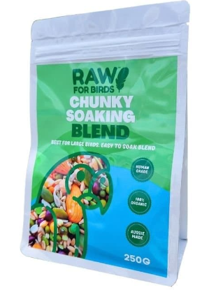 RAW FOR BIRDS CHUNKY SOAKING BLEND 1KG