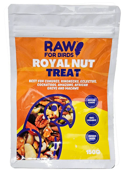 RAW FOR BIRDS ROYAL NUT TREAT 300G