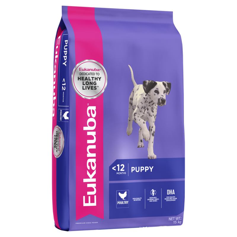 *EUKANUBA DOG PUPPY MED 15KG