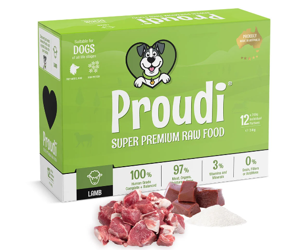 PROUDI DOG LAMB BARF 2.4KG