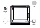 RTFE-1266S GLASS 120X60X60CM