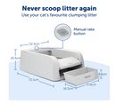 PETSAFE SCOOP FREE CLUMPING SELF CLEANING LITTER BOX