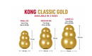 KONG 50th BIRTHDAY CLASSIC GOLD