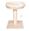 SCRATCHING TREE POST W/ BED & BALL 35X35X50CM
