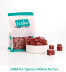 FRESHA PREMIUM RAW DOG FOOD WILD KANGAROO MINCE CUBES - 800G