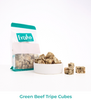 FRESHA PREMIUM RAW DOG FOOD GREEN BEEF TRIPE CUBES -500G