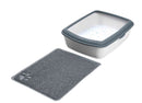 CAT LITTER TRAY MAT PVC ANTHRACITE