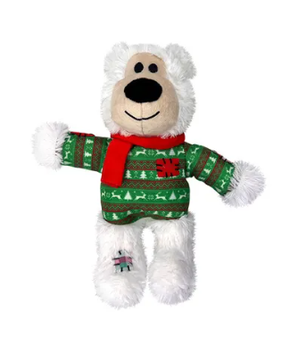 KONG HOLIDAY WILD KNOTS BEAR MED/LGE