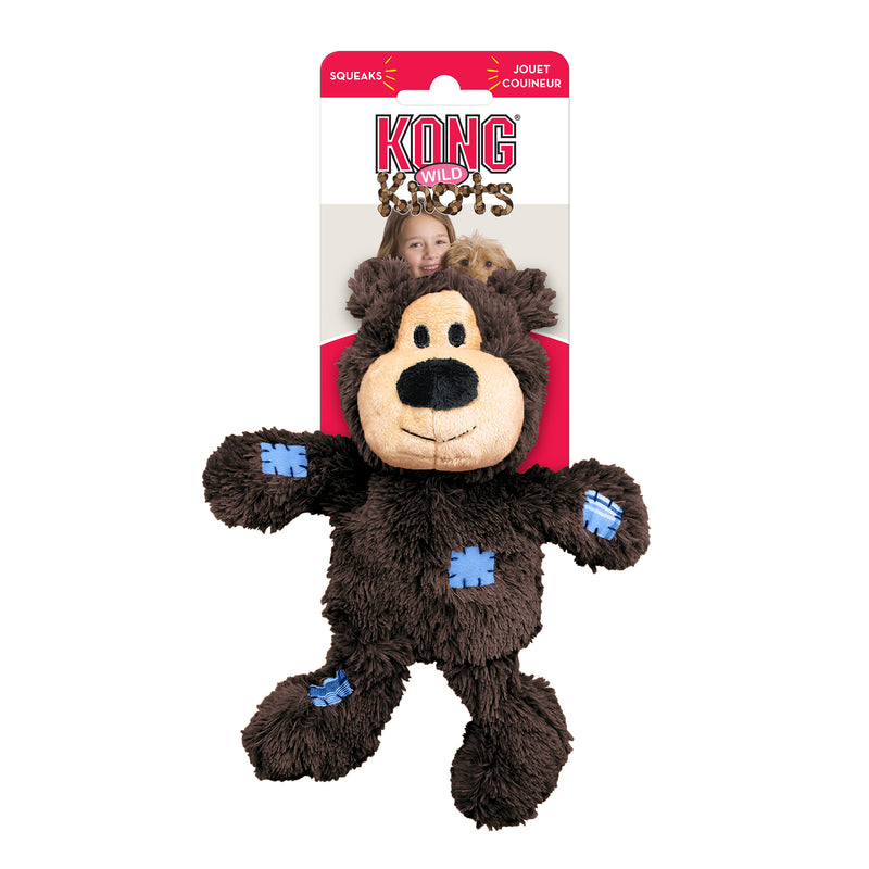 KONG HOLIDAY WILD KNOTS BEAR SML/MED