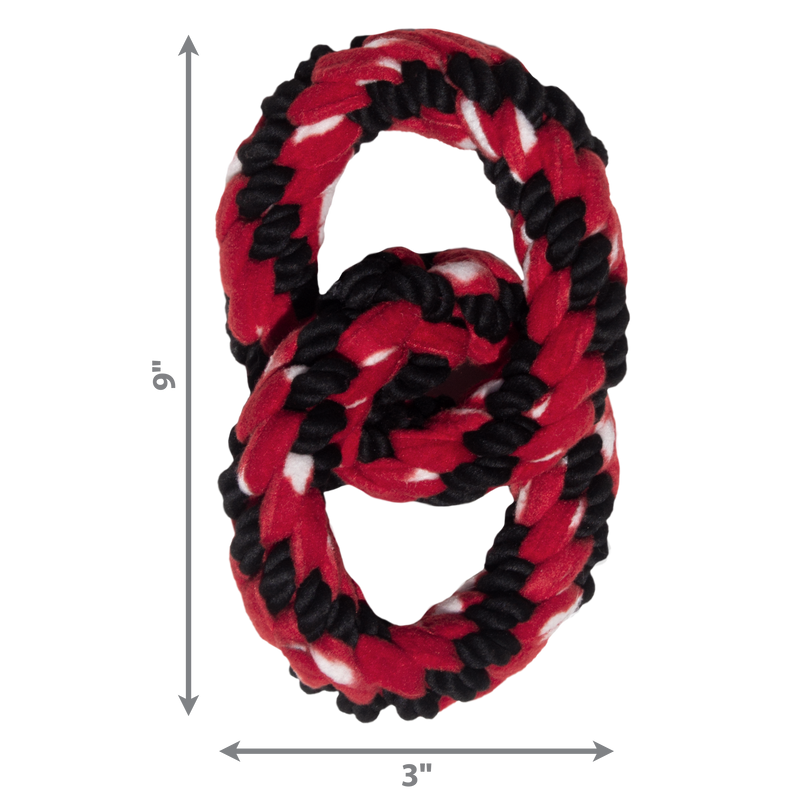 KONG SIGNATURE ROPE DOUBLE RING TUG