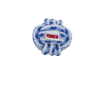 KONG ROPE BALL PUPPY ASSORTED SMALL