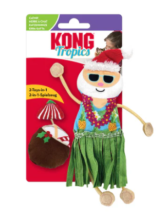 *KONG HOLIDAY TROPIC SANTA 2PK