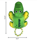 KONG COZIE TUGGZ ALLIGATOR MED/LGE