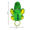 KONG COZIE TUGGZ ALLIGATOR SML/MED