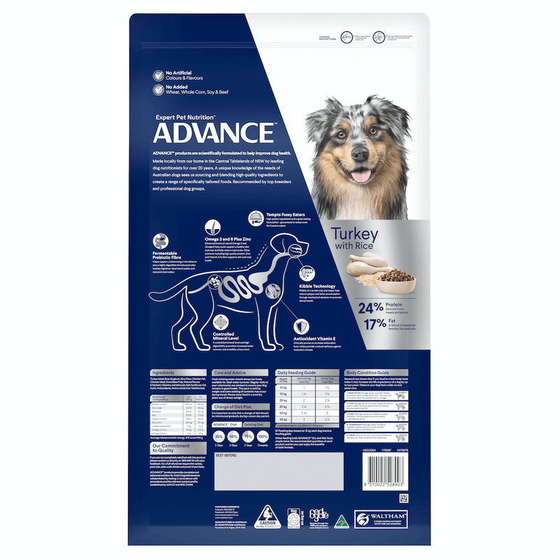 Advance Adult Dog Turkey Medium