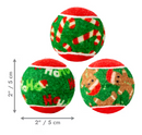 KONG HOLIDAY SQUEAK AIR BALLS SMALL 6PK