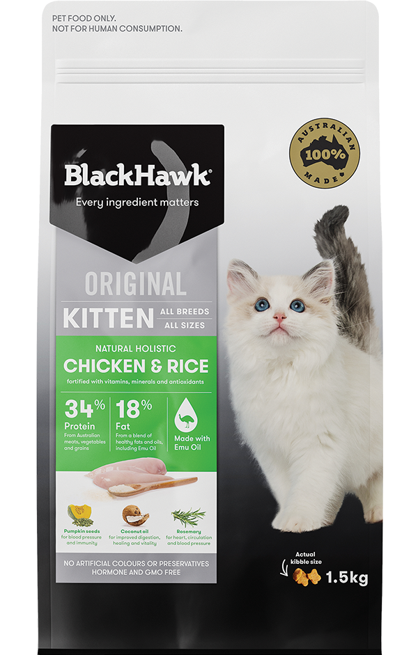 BLACK HAWK FELINE KITTEN CHICKEN 2KG