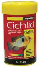 AQUA ONE CICHLID FLAKE FOOD 24G