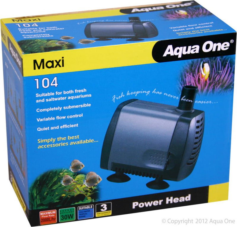 AQUA ONE 104 POWER HEAD SP