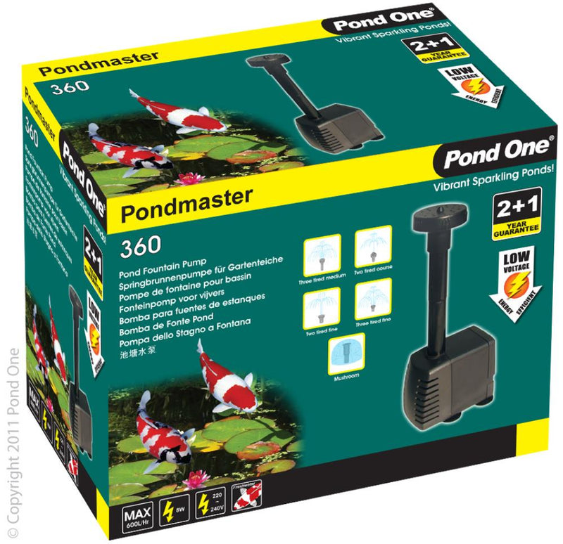 PONDMASTER 360 FOUNTAIN PUMP 600L/H