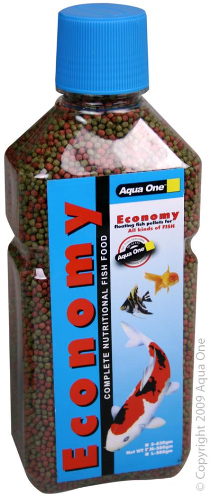 AQUA ONE ECO PELLET FOOD 2MM 580G