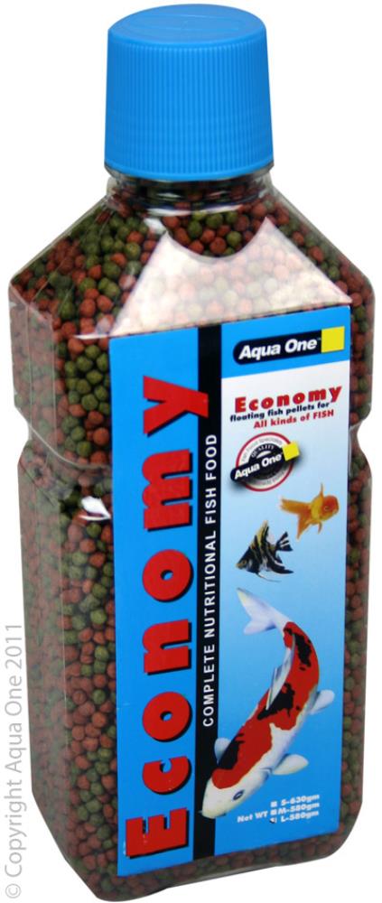 AQUA ONE ECO PELLET FOOD 3MM 580G