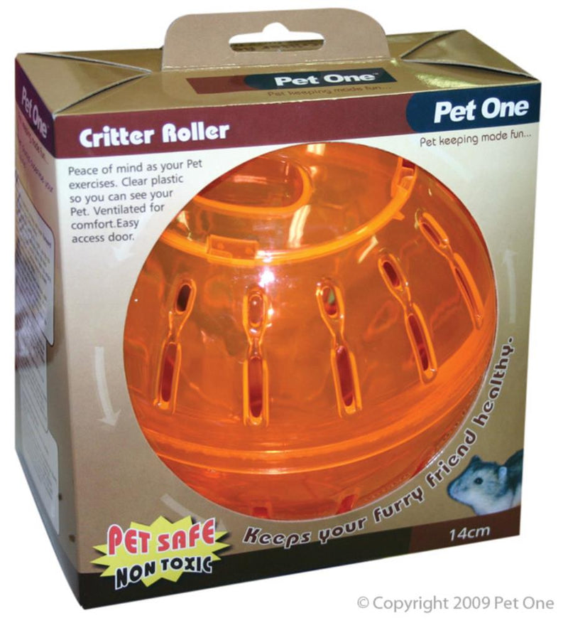 PET ONE CRITTER ROLLER SMALL 14CM