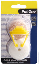 PET ONE SALT LICK & MINERAL W/CLIP 50G