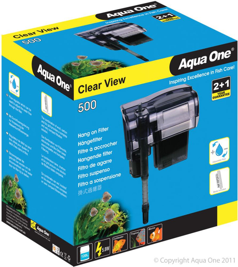 AQUA ONE 500 HANG ON FILTER 500L/H