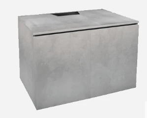 ROC 906 CABINET 90X60CM CONCRETE