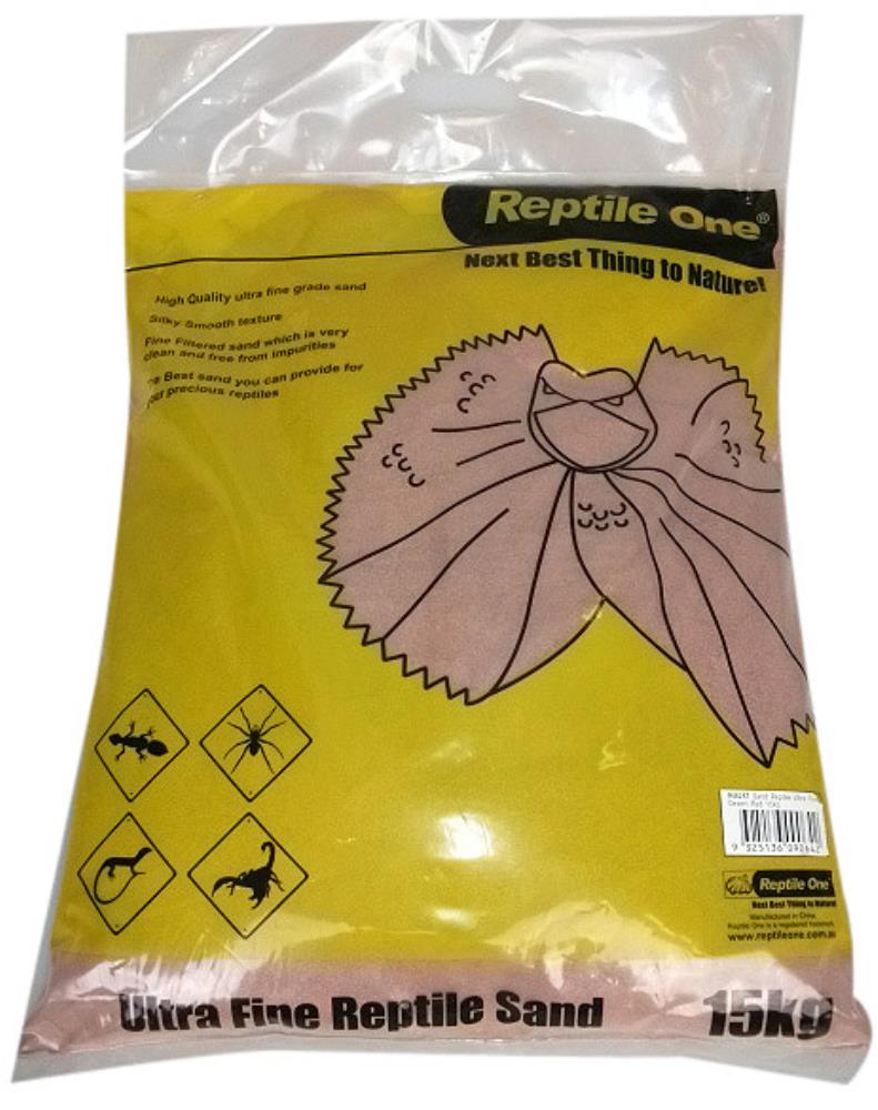 REPTILE ONE SAND ULTRA FINE RED 15KG