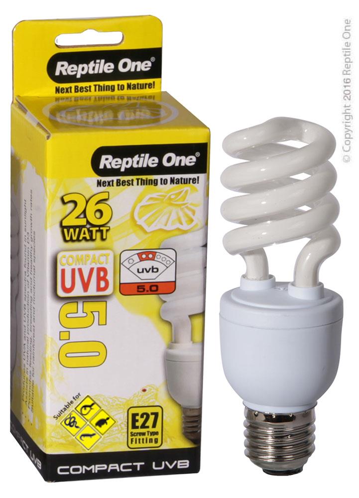 REPTILE ONE COMPACT UVB 5.0 BULB 26W
