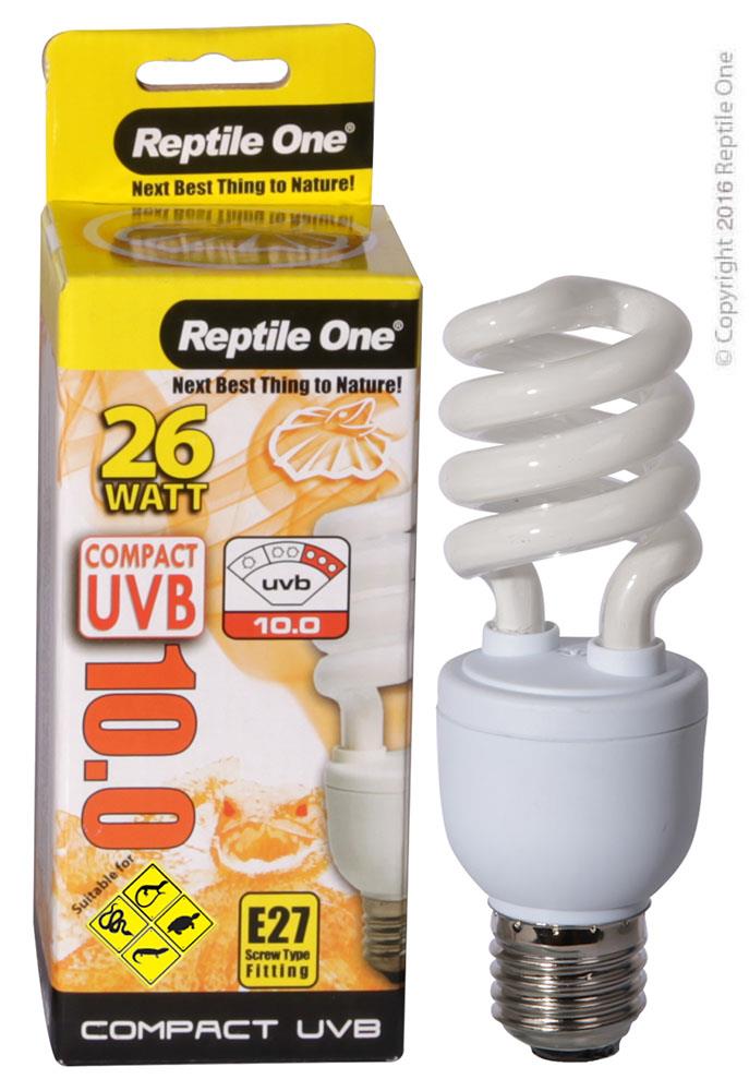 REPTILE ONE COMPACT UVB 10.0 BULB 26W