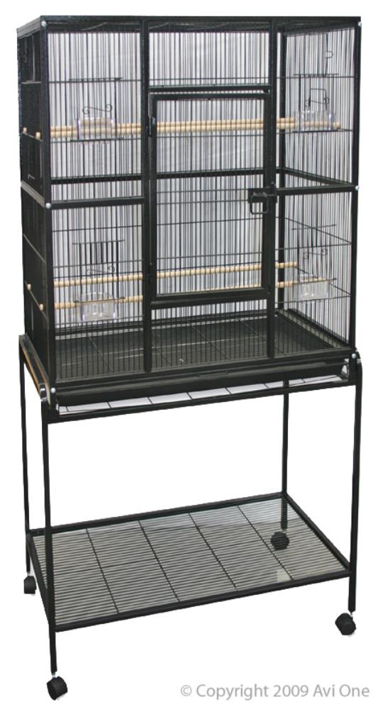 604 SQUARE BLACK AVIARY