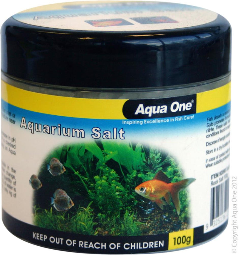 AQUA ONE AQUARIUM ROCK SALT 100G