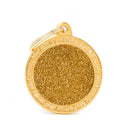 MY FAMILY SHINE BIG GOLD CIRCLE
