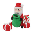 ZIPPY PAWS HOLIDAY ZIPPY BURROW SANTA SACK 26x13x12cm