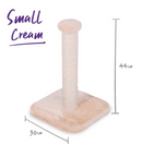 KAZOO SCRATCH POST CREAM SMALL