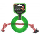 SCREAM XTREME CHRISTMAS TREAT TYRE GREEN WITH ROPE XL 37x16.5x4.5cm