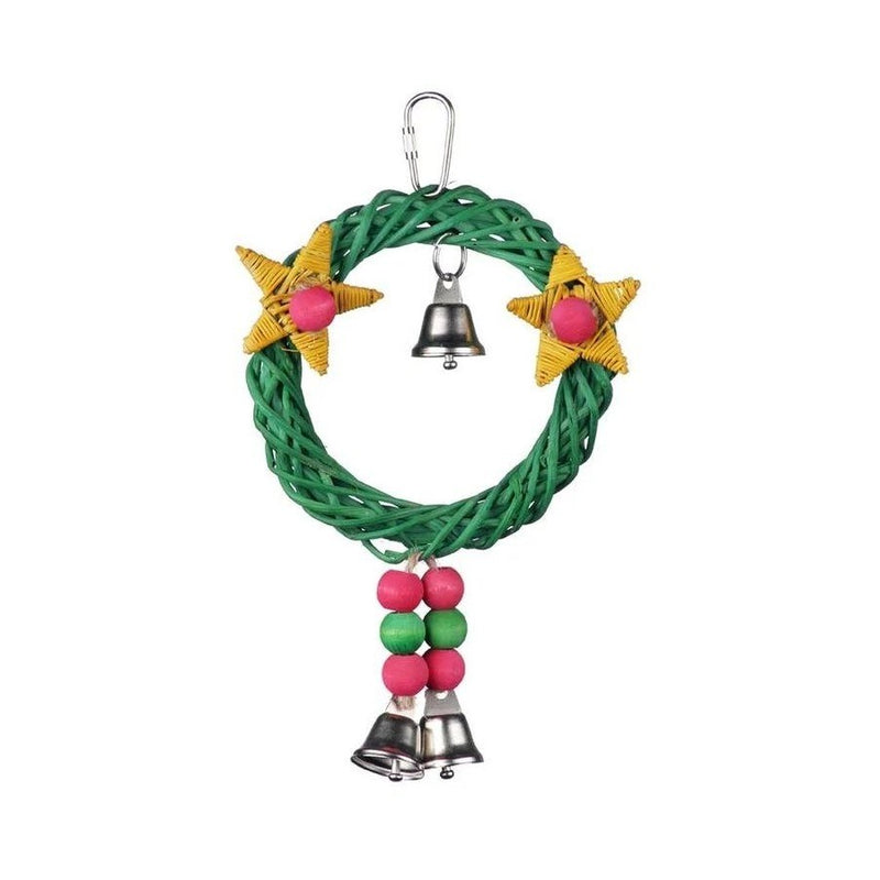 SUPERBIRD XMAS WREATH VINE SWING - 20x15x3.5cm