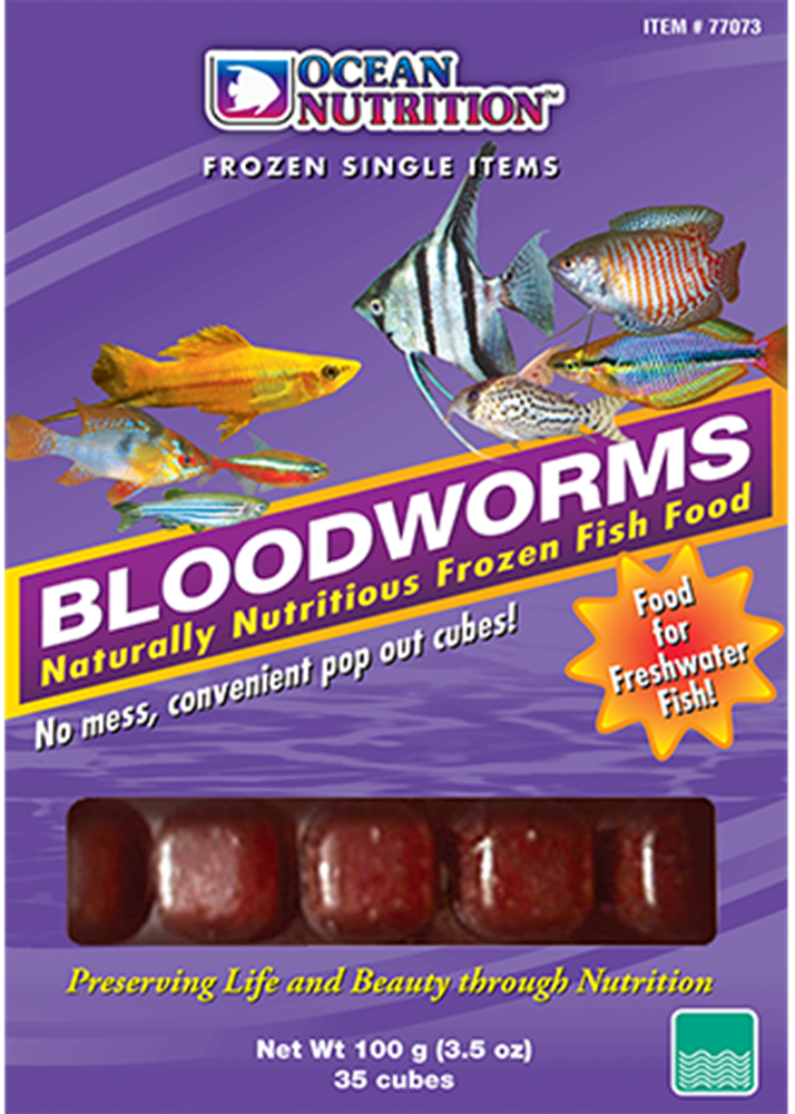OCEAN NUTRITION BLOODWORMS 100G