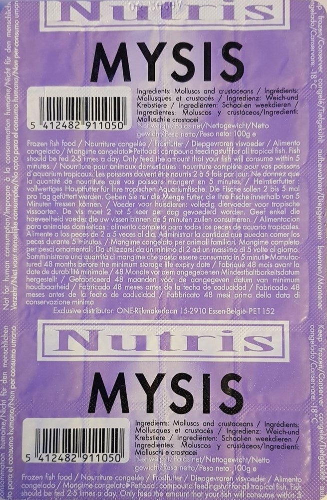NUTRIS MYSIS SHRIMP 100G