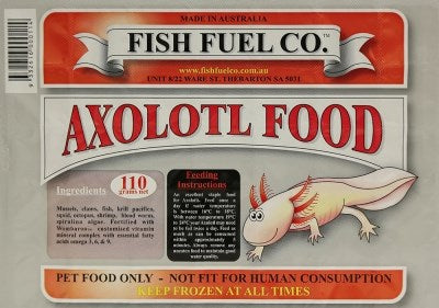 AQUA ONE AXOLOTL FOOD 110G