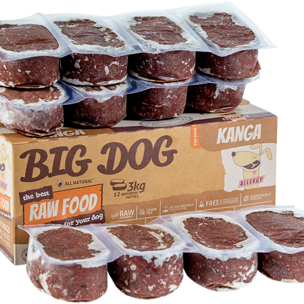 BIG DOG KANGAROO BARF 3KG