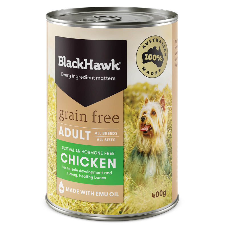 Black hawk grain free chicken