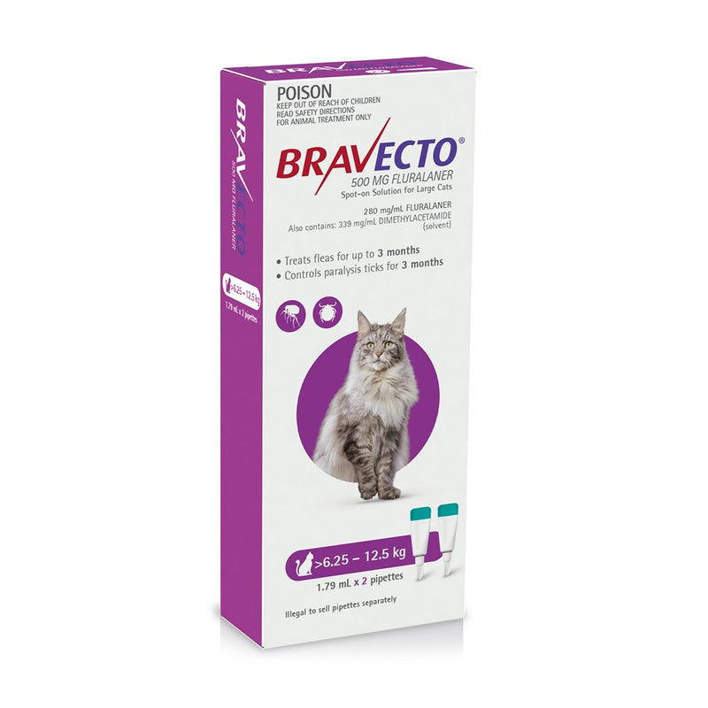 BRAVECTO CAT LARGE SPOT ON 6.2-12.5KG