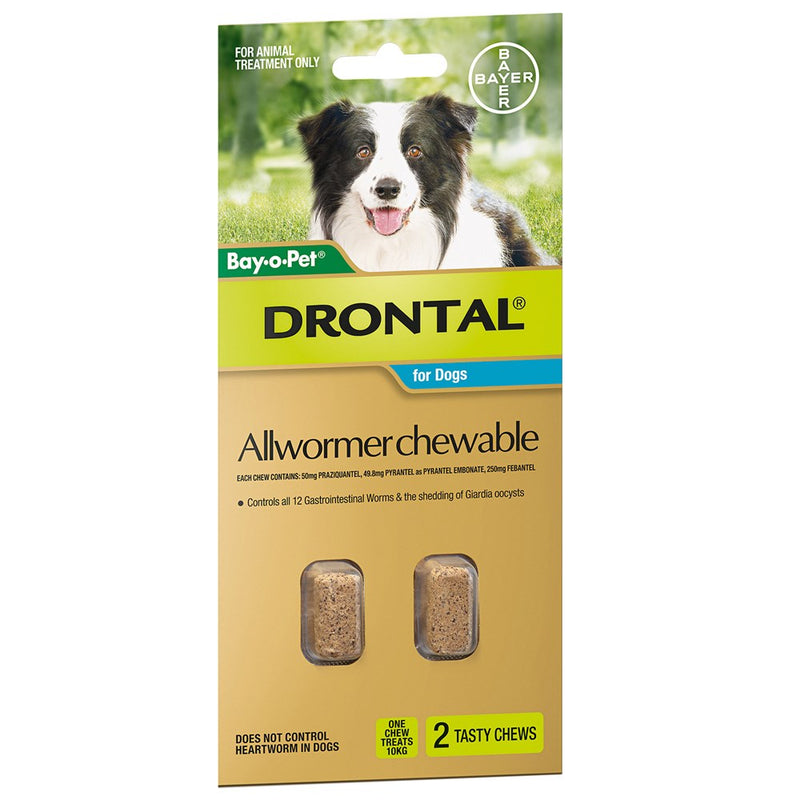 Drontal allwormer for dogs