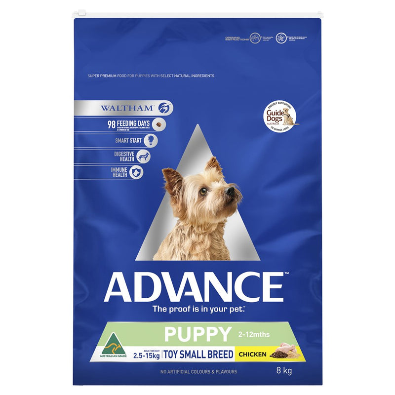 ADVANCE DOG PUPPY TOY/SMALL 8KG