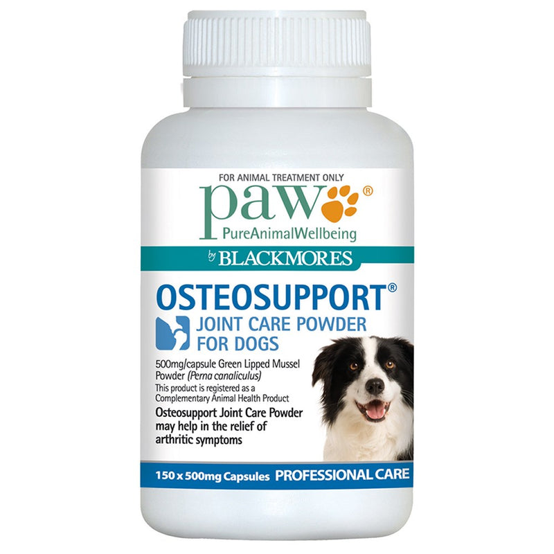 PAW OSTEOSUPPORT DOG CAPSULES 150PK